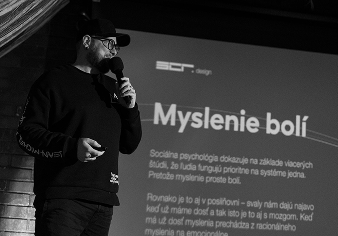 Milan Čanky na prednáške