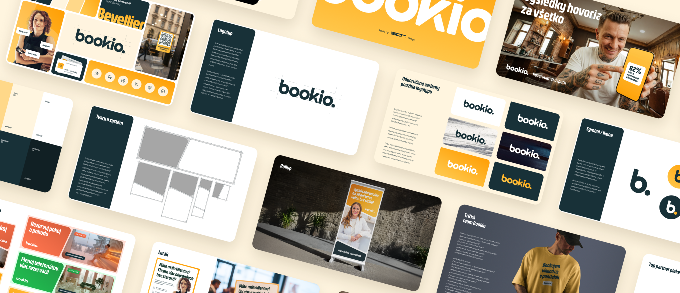 Brand book Bookio – pravidlá použitia loga, farebnosti a vizuálnych výstupov značky